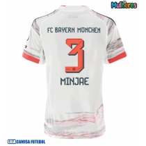 Camisa de Futebol Bayern Munich Kim Min-jae #3 Equipamento Secundário Mulheres 2025-26 Manga Curta